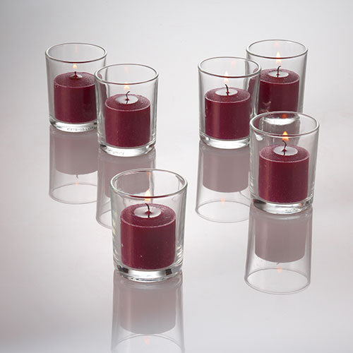 richland votive candles purple mulberry scented 10 hour set of 72 - view 3