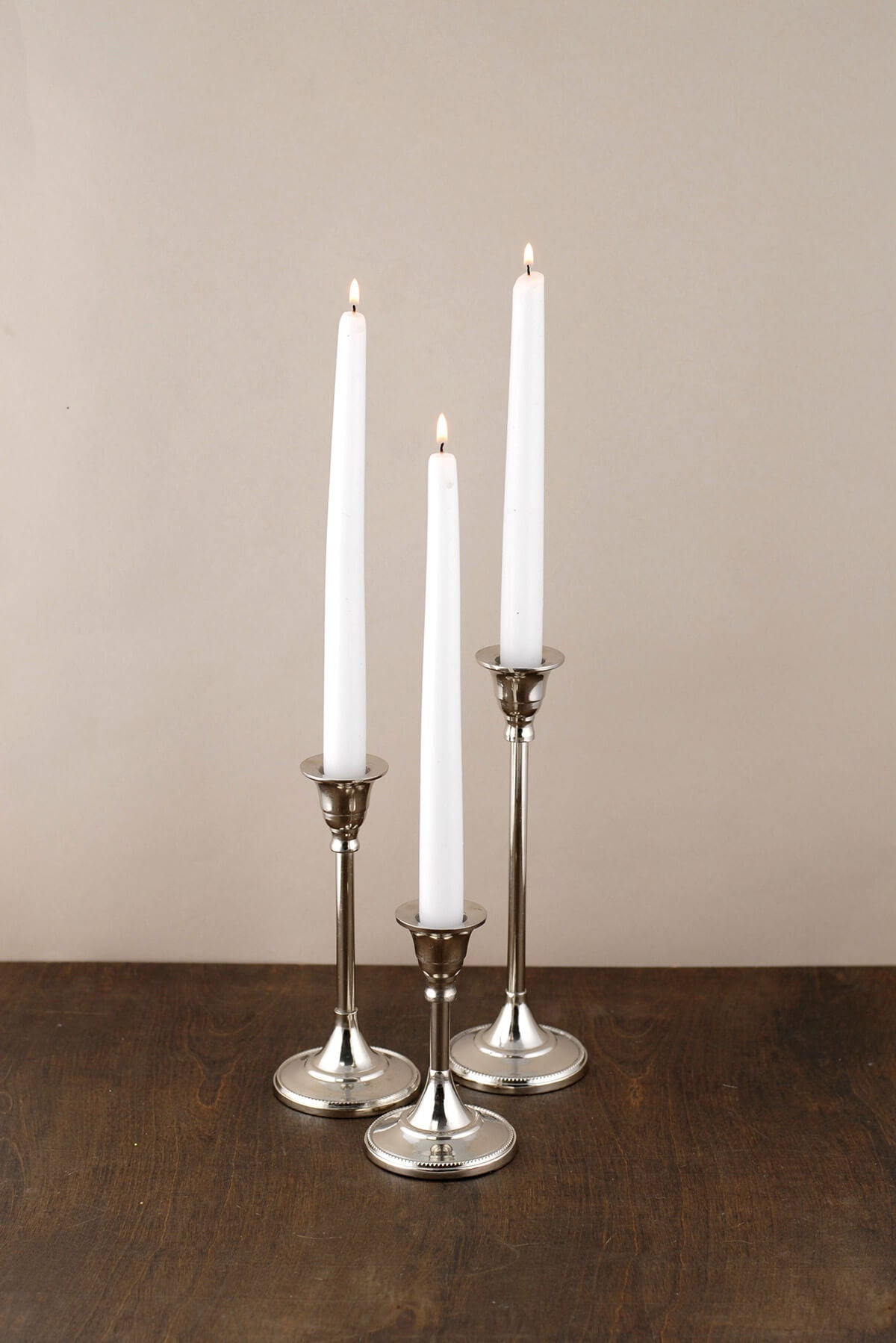 candlestick silver 7in