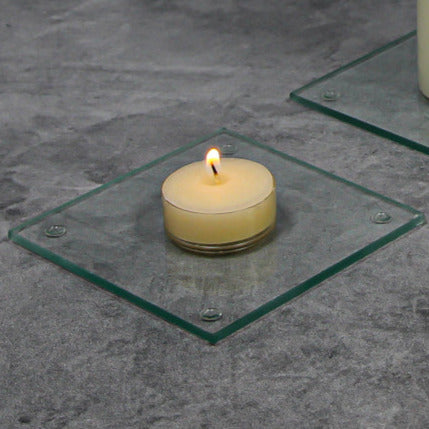 Richland Clear Cup Tealight Candles Ivory Vanilla Scented Set of 500 - view 3