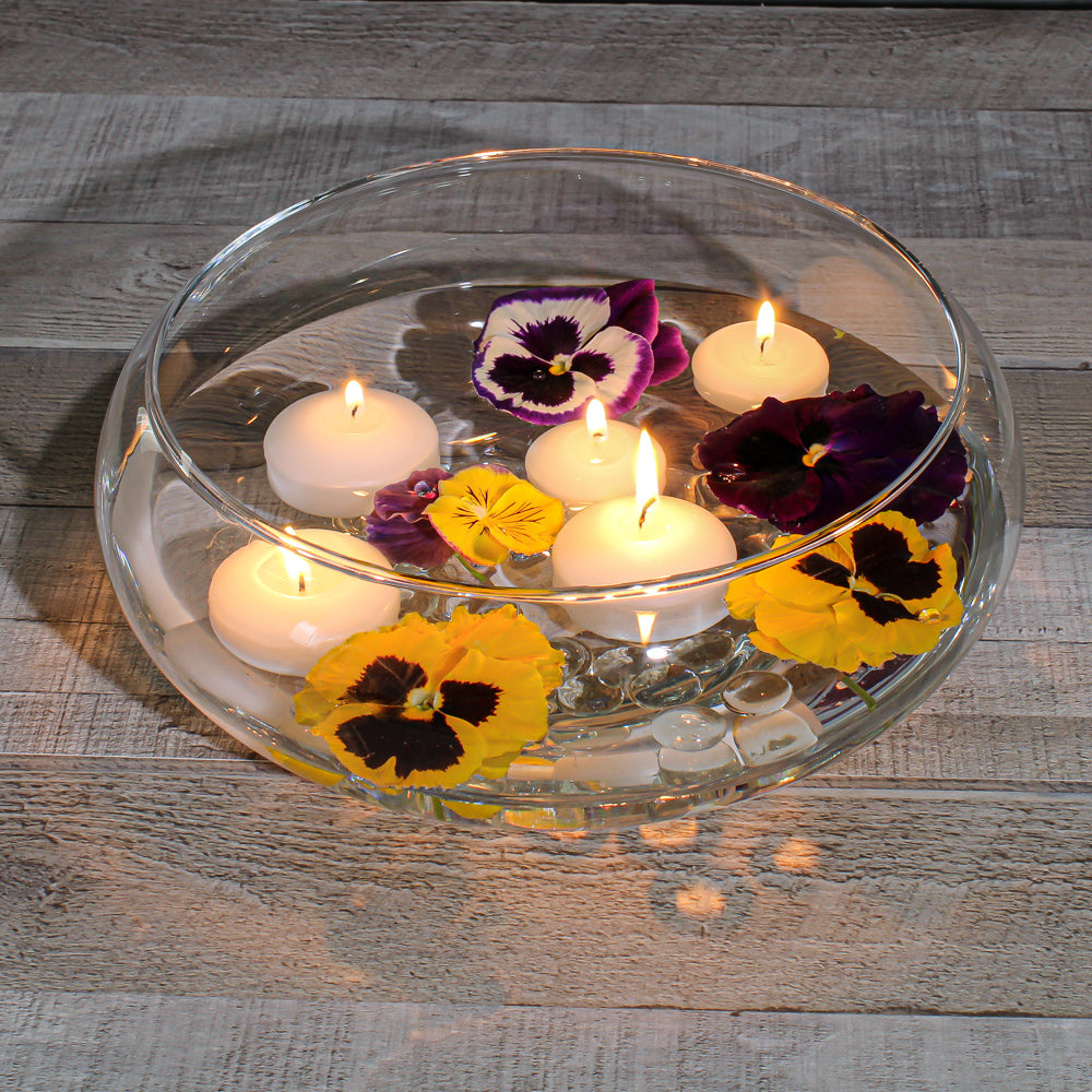 Richland Floating Candles 1.5" White Set of 40 - view 2