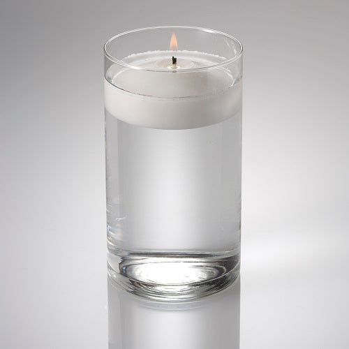 Eastland Cylinder Floating Candle Holder 3.25"x6" Set of 12