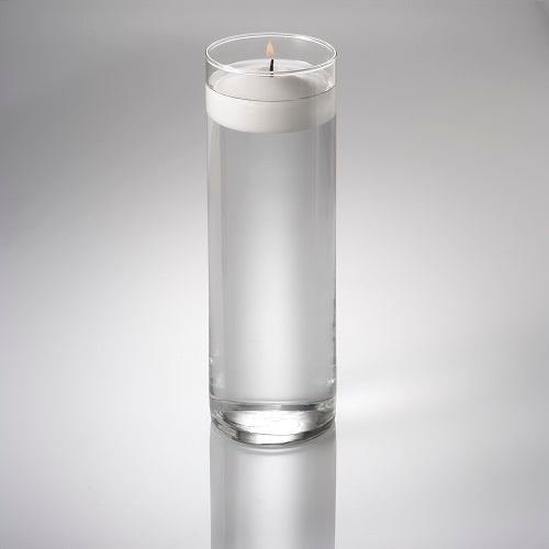 eastland cylinder floating candle holder 3 25 x10 5 - view 3