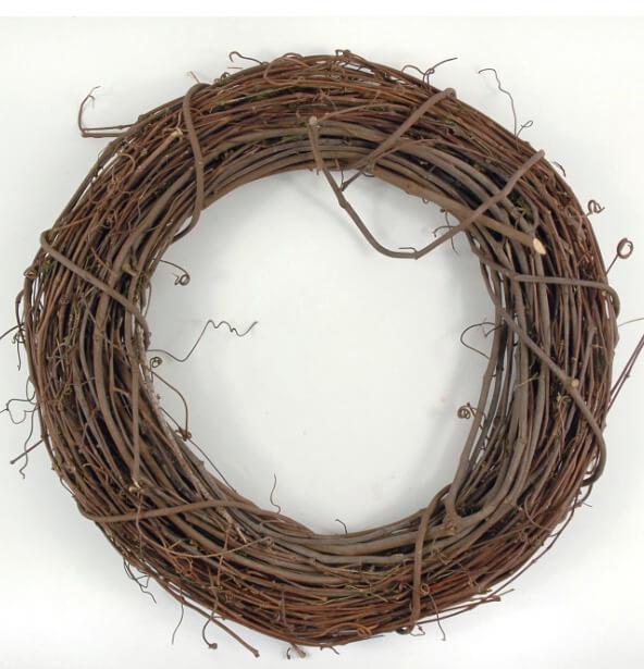grapevine wreaths natural 14 inch - view 1