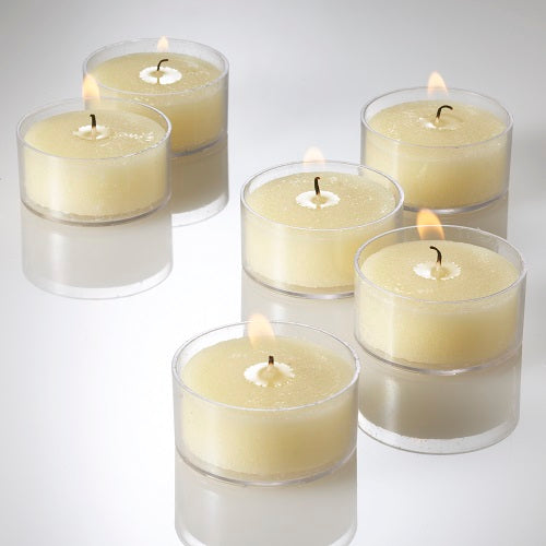 Richland Clear Tealight Candles Ivory Vanilla Scented Set of 50 - view 2
