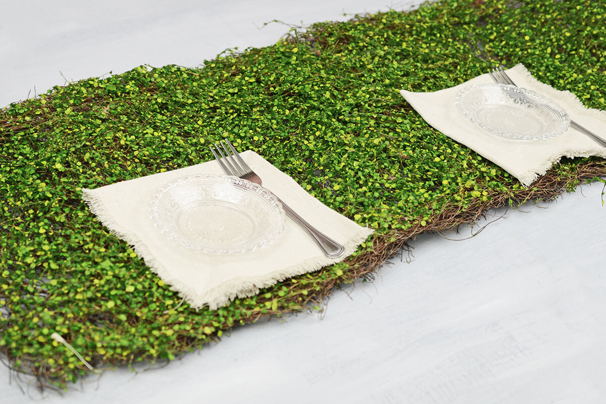 Moss Leaf Mat  Green 16 x36 - view 3