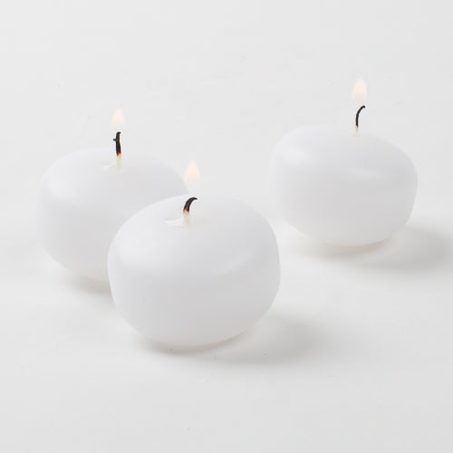 Richland Floating Candles 1.5" White Set of 40 - view 1