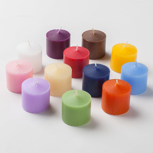 set of 144 assorted 10 hour scented richland votive candles - view 1