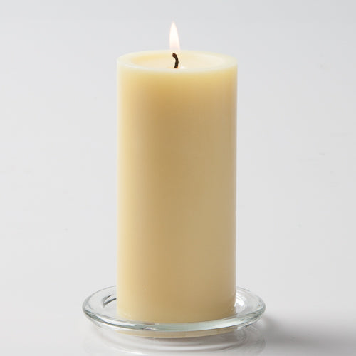 richland pillar candle 3 x6 ivory - view 1