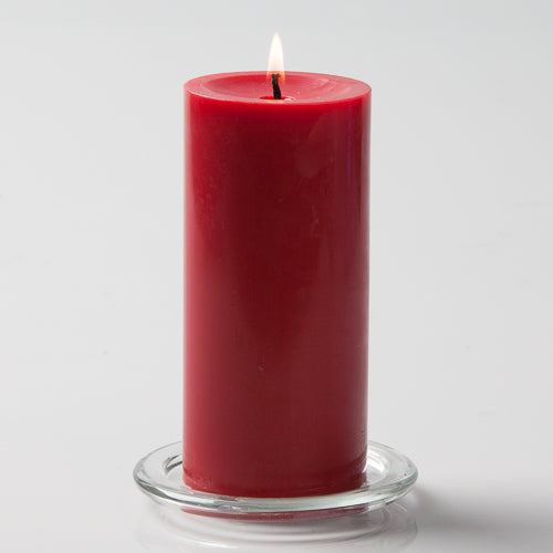 Richland Pillar Candles 3"x6" Red Set of 12 - view 1