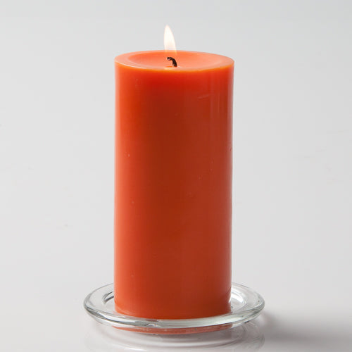 Richland Pillar Candle 3"x6" Orange - view 1