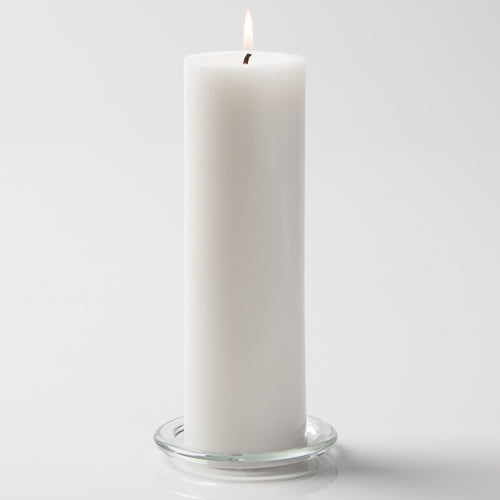 Richland Pillar Candles 3"x9" White Set of 12