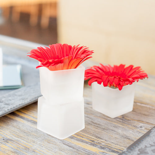 Eastland Square Votive Candle Holder Frosted Set of 12 - view 3