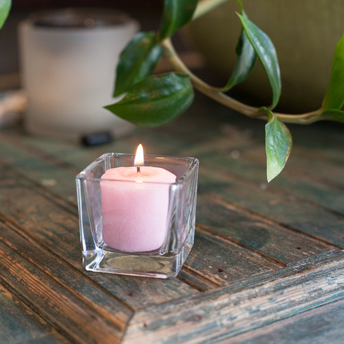 richland votive candles unscented pink 10 hour set of 12 - view 3