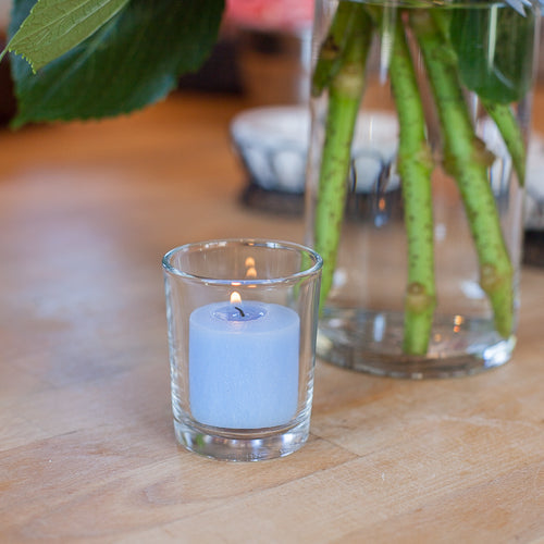 Richland Votive Candles Light Blue Ocean Breeze Scented 10 Hour Set of 144