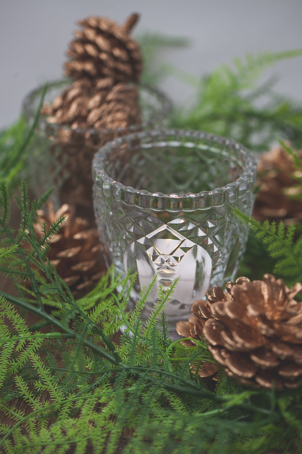 Richland Glass Textured Votive Holder Set of 6 - view 3
