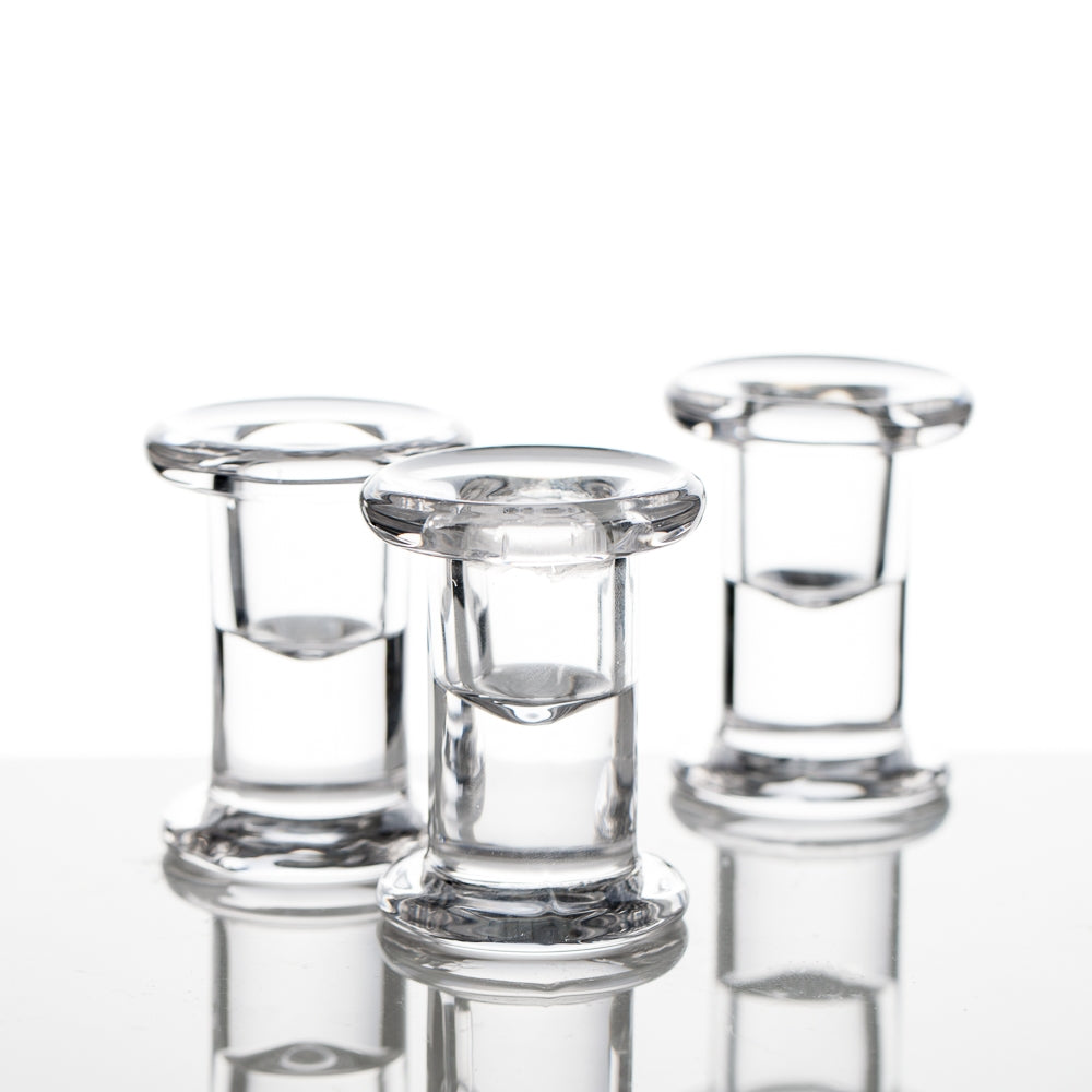 richland simple glass taper candle holder set of 6 - view 1