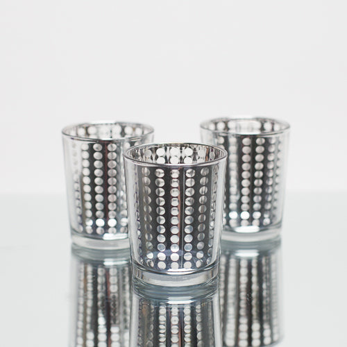 richland silver dotted glass holder small 72 - view 3