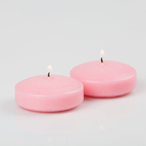 richland floating candles 3 pink set of 12 - view 1
