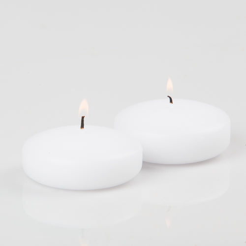 Richland Floating Candles 3" White Set of 24Richland Floating Candles 3" White Set of 24