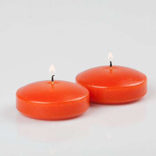 Richland Floating Candles 3" Orange Set of 12 - view 1