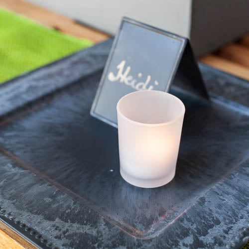 Eastland Grande Votive Candle Holder Frosted Set of 72 - view 3