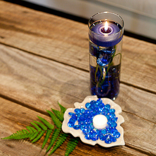 Richland Floating Candles 3" Navy Blue Set of 96 - view 2