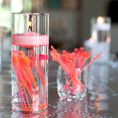 Richland Floating Candles 3" Pink Set of 72 - view 2