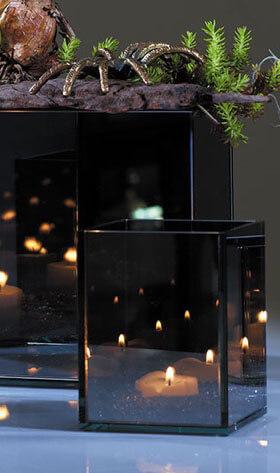 myriad mirror candleholder 3 25 x 4 - view 2