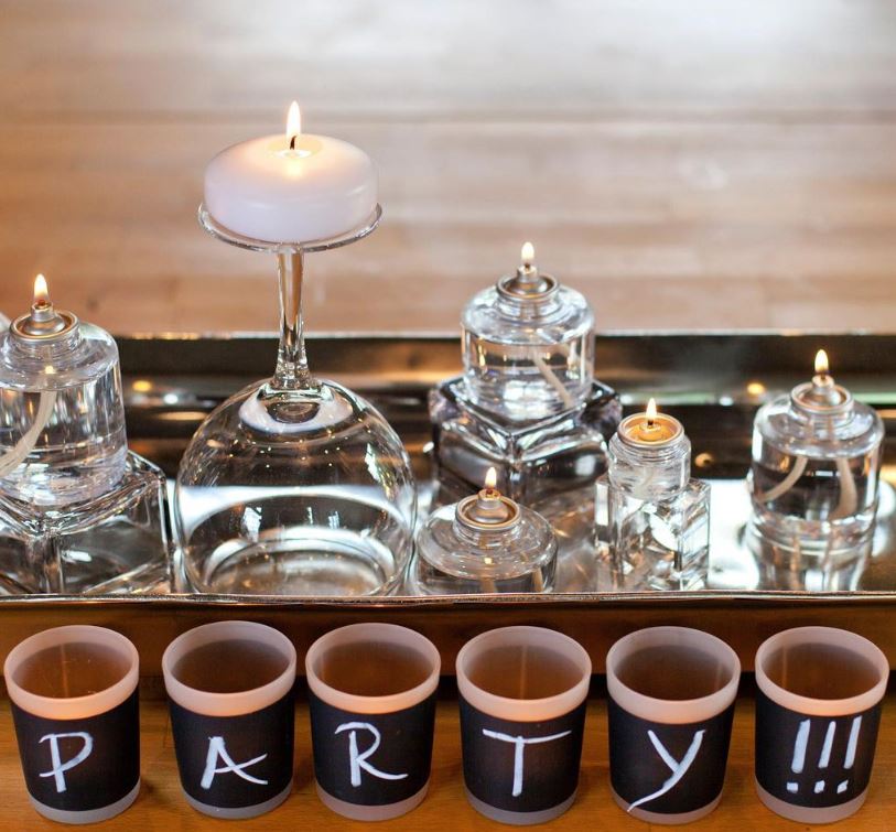 eastland chalkboard votive holder set of 72