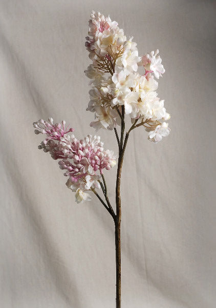 silk pink lilac flowers 25in