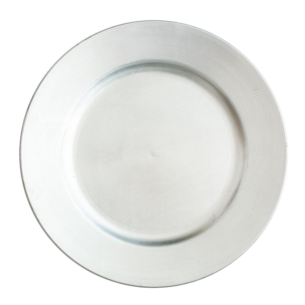 Richland Plain Charger Plate 13" Silver Set of 24 - view 1