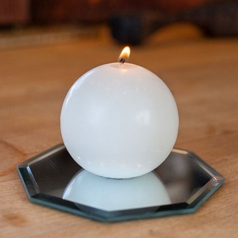 Richland Sphere Candle 3" White - view 1