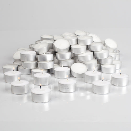 Richland Extended Burn Tealight Candles White Unscented Set of 400 - view 1