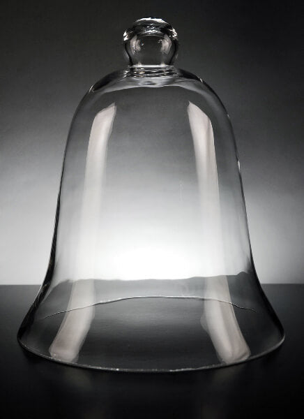 Thick Glass Bell Jar 11-1/2" - view 1