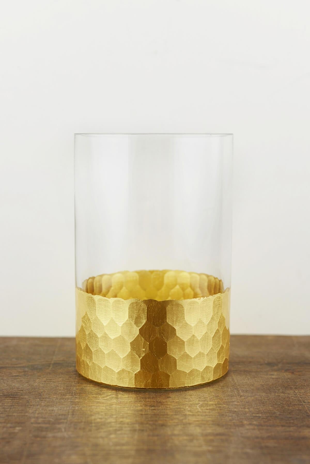elsa glass floral vase candle holder 6 - view 1