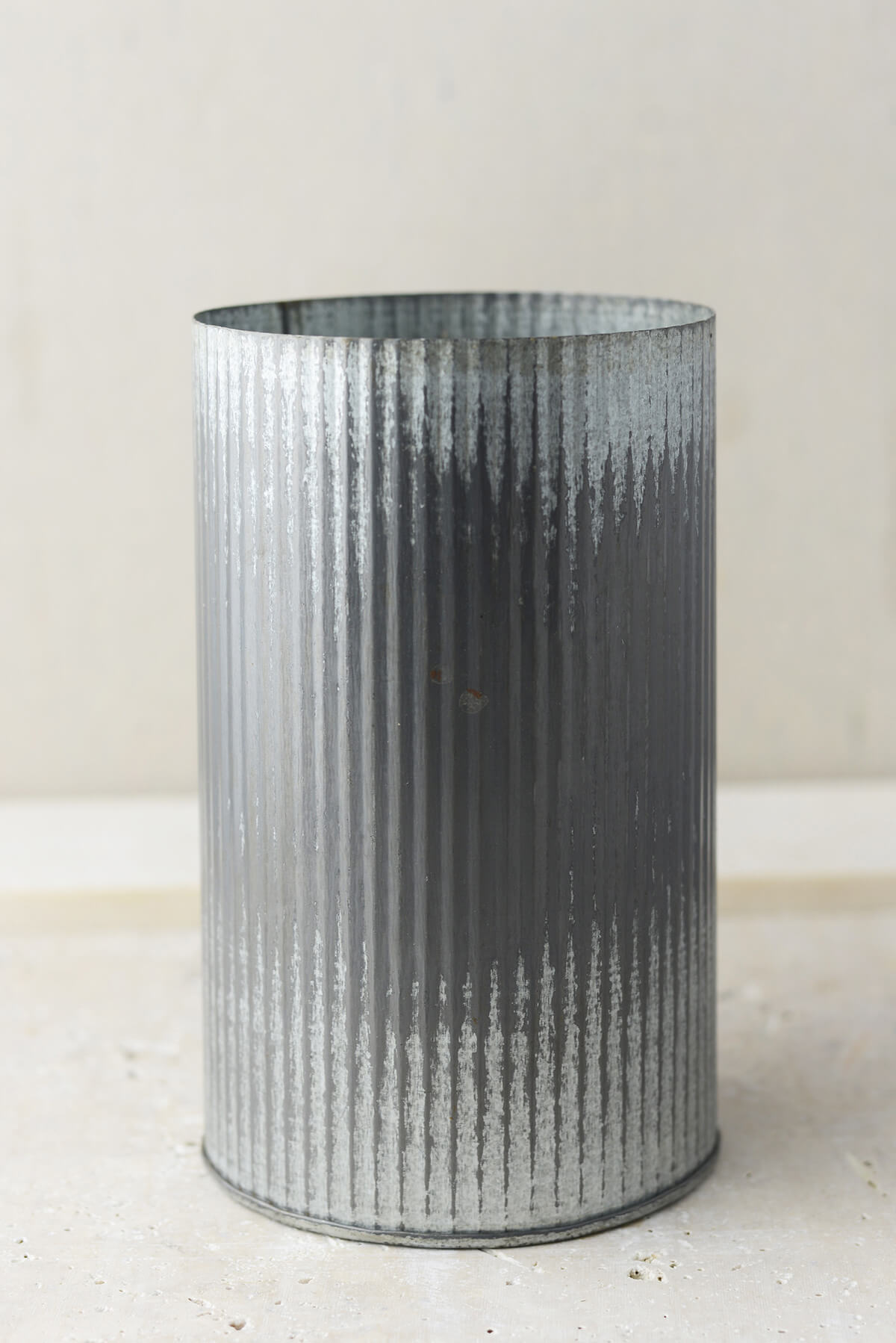 norah corrugated zinc vase 7