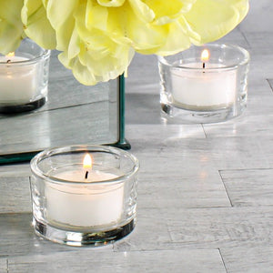 Richland Clear Cup Tealight Candles White Citronella Scented Set of 50