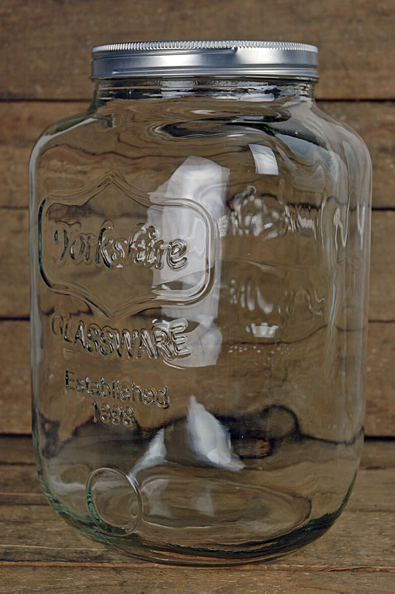 Glass Apothecary Jar 14