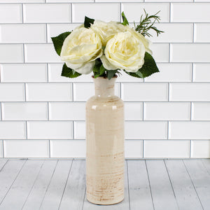 Richland Farmhouse Ceramic Vase 5", 7.5" & 10" Set of 3