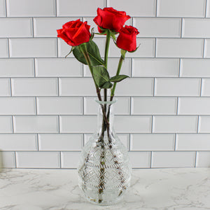 Richland LeFaye Vase Set of 24 With Rose