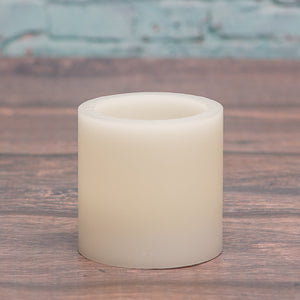Richland Flameless LED Pillar Candle 3"x3" Ivory