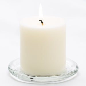 richland pillar candles 3 x3 light ivory set of 12