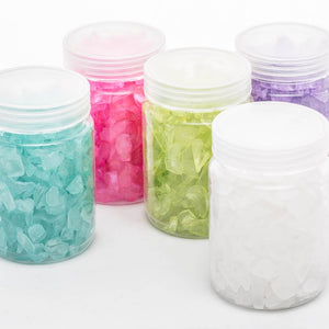 Richland Glass Pebble Vase Filler – Clear Set of 24
