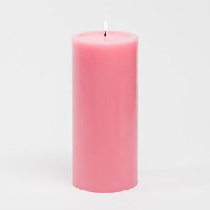richland 4 x 9 pink pillar candle