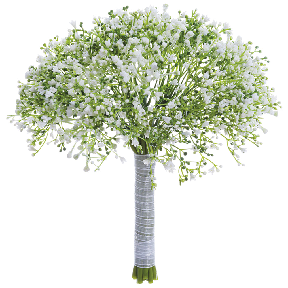 Richland Faux Gypsophilia Baby's Breath Bouquet White 10 - Save-On-Crafts