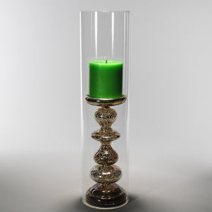 Richland Glass Chimney Candle Shade 4" x 16" Set of 12