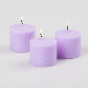 richland votive candles unscented lavender 10 hour set of 72