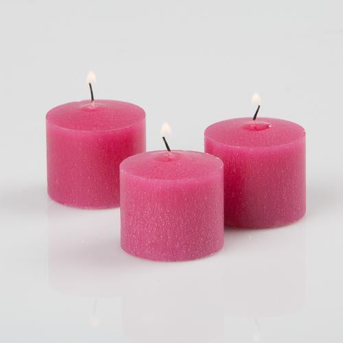 Richland Votive Candles Unscented Hot Pink 10 Hour Set of 72