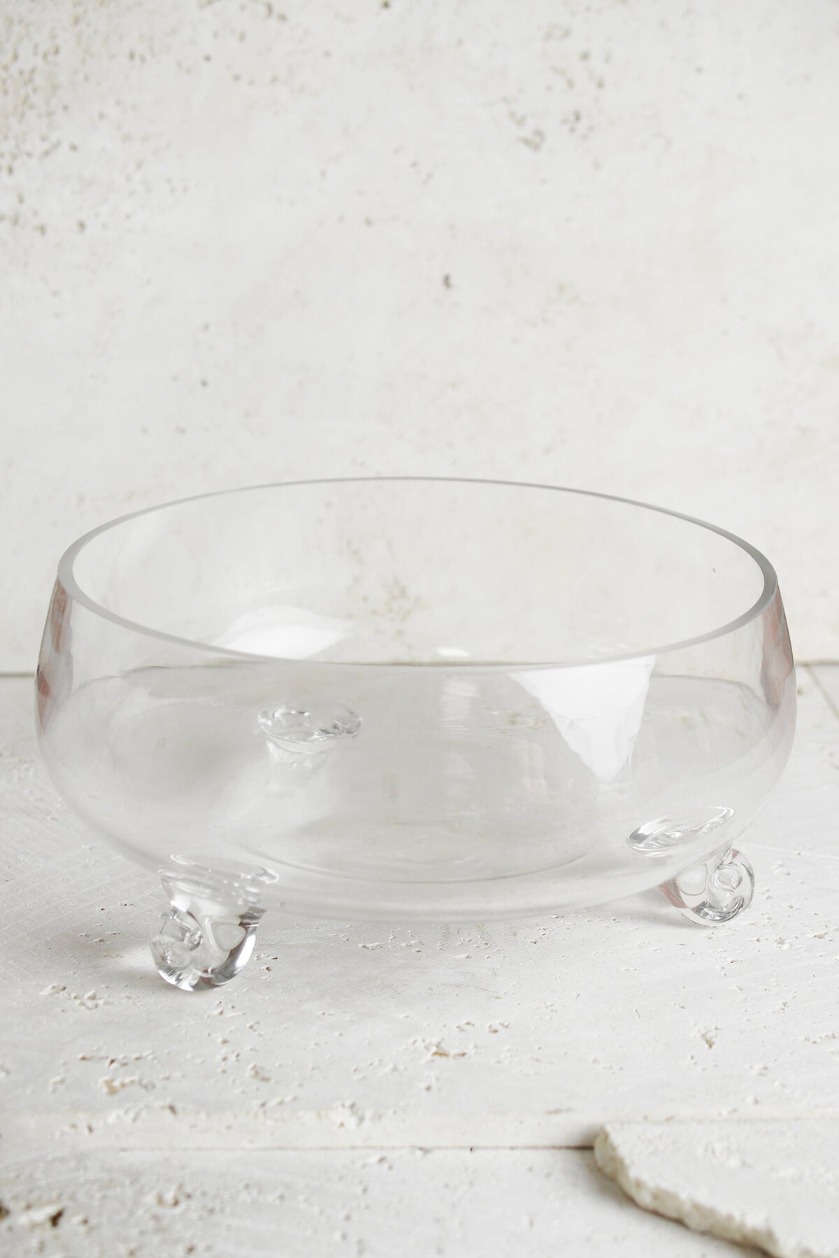 clear glass 10 lily bowl