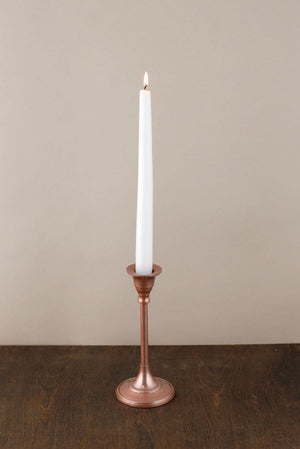 Candlestick Rose Gold 7in